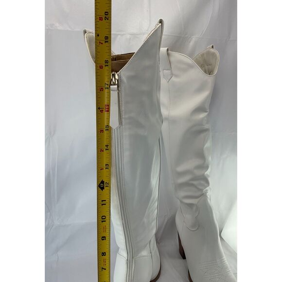 New Women Cowboy Knee High Boots wide C 71/2 - Picture 10 of 10